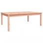 Preview: Gartentisch 121x82,5x45 cm Massivholz Douglasie