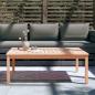 Preview: Gartentisch 121x82,5x45 cm Massivholz Douglasie