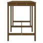 Preview: Gartentisch Honigbraun 159,5x82,5x110 cm Massivholz Kiefer