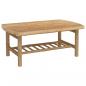 Preview: 4-tlg. Garten-Lounge-Set mit Dunkelgrauen Kissen Bambus