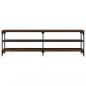 Preview: TV-Schrank Braun Eichen-Optik 160x30x50 cm Holzwerkstoff