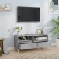 Preview: TV-Schrank Betongrau 100x34,5x44,5 cm Holzwerkstoff