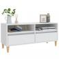 Preview: TV-Schrank Weiß 100x34,5x44,5 cm Holzwerkstoff