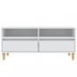 Preview: TV-Schrank Weiß 100x34,5x44,5 cm Holzwerkstoff