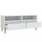 Preview: TV-Schrank Weiß 100x34,5x44,5 cm Holzwerkstoff
