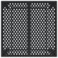 Preview: Gartentisch Anthrazit 80x80x72 cm Stahl