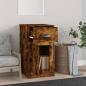 Preview: Beistellschrank mit Schublade Räuchereiche 40x50x75 cm