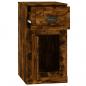 Preview: Beistellschrank mit Schublade Räuchereiche 40x50x75 cm