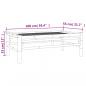 Preview: Garten-Couchtisch 100x55x33 cm Bambus