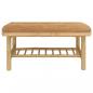 Preview: Garten-Couchtisch 90x55x37 cm Bambus