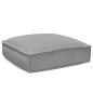 Preview: Pallet Kissen Set 2-teilig Grau Polyesterstoff Standard