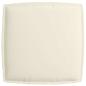 Preview: Pallet Kissen Set 2-teilig Creme Oxford Stoff Wasserabweisend