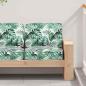 Preview: Palett Kissen Set Set von 2 Blattmuster Polyester