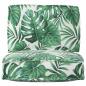 Preview: Palett Kissen Set Set von 2 Blattmuster Polyester