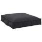 Preview: Pallet Kissen Set 2er Set Schwarz Polyester Rechteckig Modern