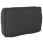 Preview: Pallet Kissen Set 2er Set Schwarz Polyester Rechteckig Modern