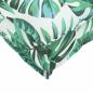 Preview: Palettenkissen Set 2-teilig Blattmuster Polyester