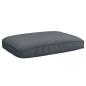 Preview: Palettkissen Set 2er Set Anthrazit Polyester Standard