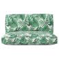 Preview: Pallet Kissen Set 2-teilig Blattmuster Polyester