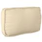 Preview: Pallet Kissen Set 3-teilig Beige Polyester Mittel