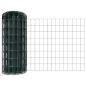 Preview: Eurozaun Set von 2 Grün PVC-beschichtetes Metall 25 x 0.8 m