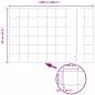 Preview: Euro Zaun Set aus 2 Grün Stahl 25 x 0.6 m Robust Euro Zaun