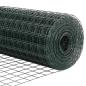 Preview: Euro Zaun Set aus 2 Grün Stahl 25 x 0.6 m Robust Euro Zaun