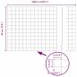 Preview: Eurozaun-Set Set aus 2 Grau PVC-beschichteter Stahl 10 x 0.4 m