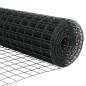 Preview: Euro Zaunset Set aus 3 Grau Metall 50 x 0,4 m