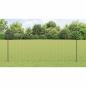 Preview: Euro-Zaun mit Pfosten 10 x 1,6 m PVC-beschichteter Stahl Grau