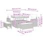 Preview: Gartensofa-set 8 pcs Schwarz Poly-Rattan
