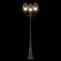 Preview: Garten-Licht Bronze 61 x 53 x 235 cm Aluminium und Glas