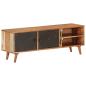 Preview: ARDEBO.de - TV-Schrank 112x30x40 cm Massivholz Akazie