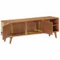 Preview: TV-Schrank 112x30x40 cm Massivholz Akazie