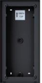 Preview: ARDEBO.de Hager REW407X Aufputz-Gehäuse für intercom mono, 2/3/4 Tasten, 319x154x42,5mm, schwarz