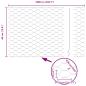 Preview: Zaunpfosten 5 Stück U-Profil Grün 40 cm Stahl, Sechseckzaun Grün 0.4x10 m Stahl