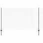 Preview: Zaunpfosten 22 Stück U-Kanal Grau 140 cm Stahl, Sechseckiger Zaun Grau 1,4x25 m Stahl