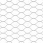Preview: Zaunpfosten 11 Stk U-Kanal Grau 80 cm Stahl, Sechseckiger Zaun Grau 0.8x50 m Stahl