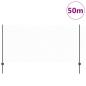 Preview: Zaunpfosten 22 Stück U-Kanal Grau 120 cm Stahl, Sechseckzaun Grau 1,2x50 m Stahl