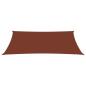 Preview: Sonnensegel Oxford-Gewebe Rechteckig 2x5 m Terrakotta-Rot