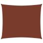 Preview: Sonnensegel Oxford-Gewebe Rechteckig 4x5 m Terrakotta-Rot