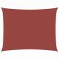 Preview: Sonnensegel Oxford-Gewebe Rechteckig 4x5 m Terrakotta-Rot