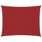 Preview: Sonnensegel Oxford-Gewebe Rechteckig 5x6 m Rot