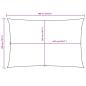 Preview: Sonnensegel Oxford-Gewebe Rechteckig 4x7 m Blau
