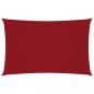 Preview: Sonnensegel Oxford-Gewebe Rechteckig 3x6 m Rot