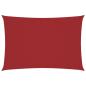Preview: Sonnensegel Oxford-Gewebe Rechteckig 3x6 m Rot