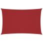 Preview: Sonnensegel Oxford-Gewebe Rechteckig 4x7 m Rot