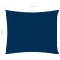 Preview: Sonnensegel Oxford-Gewebe Rechteckig 2,5x3,5 m Blau