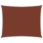 Preview: Sonnensegel Oxford-Gewebe Rechteckig 2x3,5 m Terrakotta-Rot