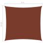 Preview: Sonnensegel Oxford-Gewebe Rechteckig 2,5x3 m Terrakotta-Rot